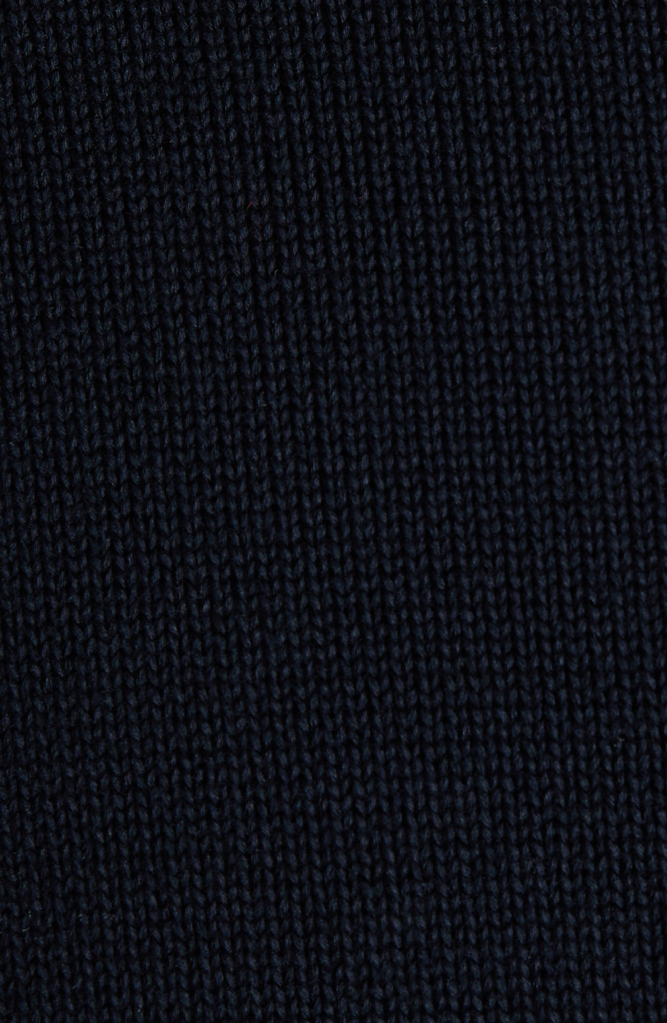 Moncler Padded Zip Cardigan in Obsidian Blue at Nordstrom - 5
