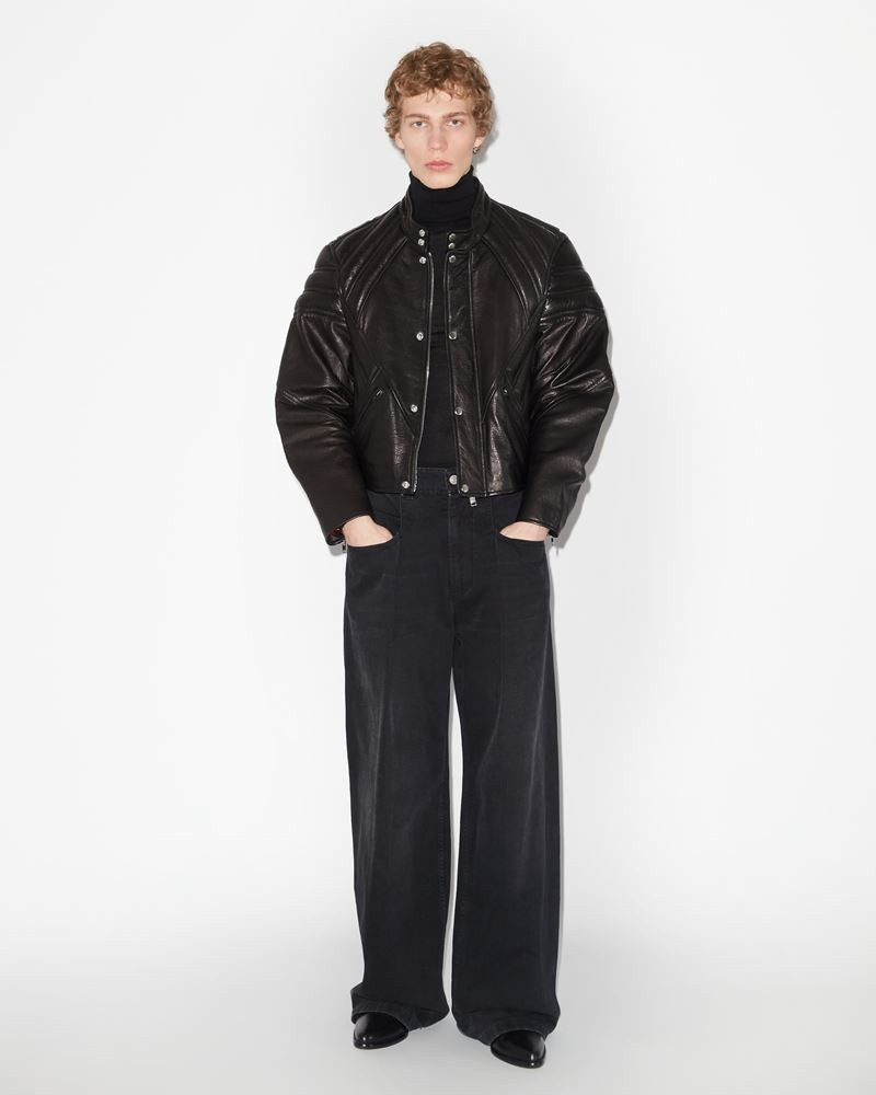 Isabel Marant CASPAR LEATHER JACKET outlook