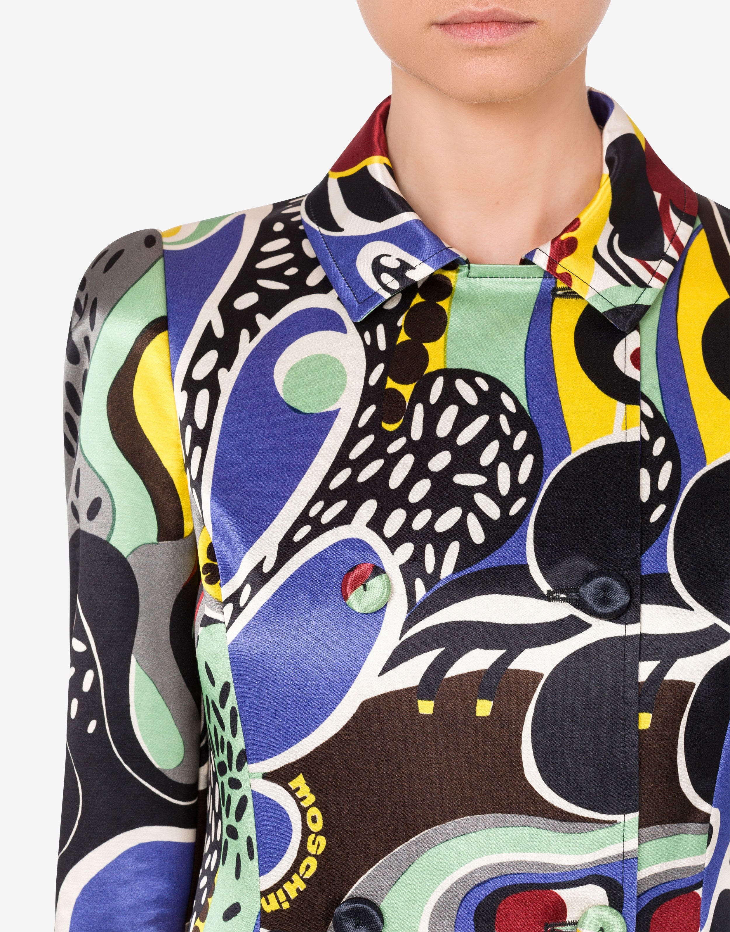 PSYCHEDELIC PRINT COAT - 4