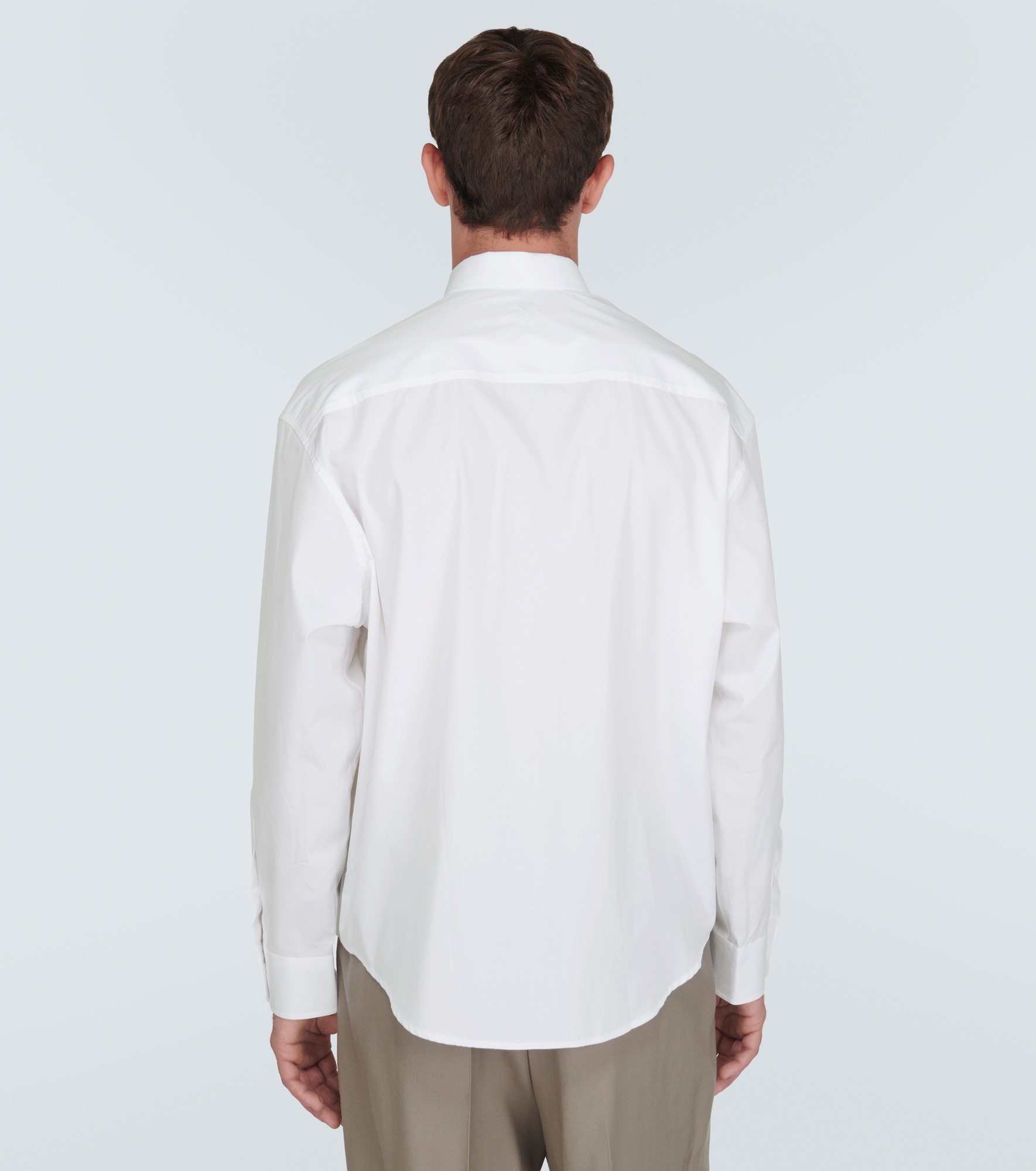 Cotton poplin shirt - 4