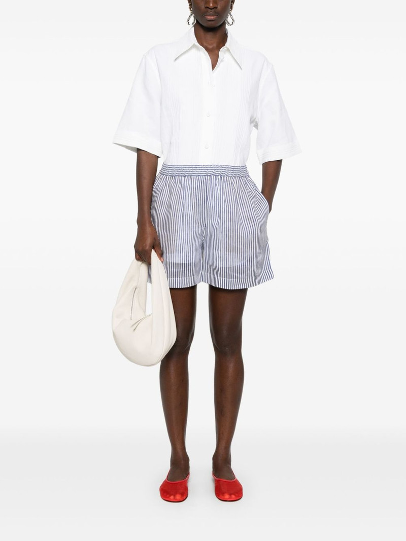 Brunello Cucinelli striped shorts outlook