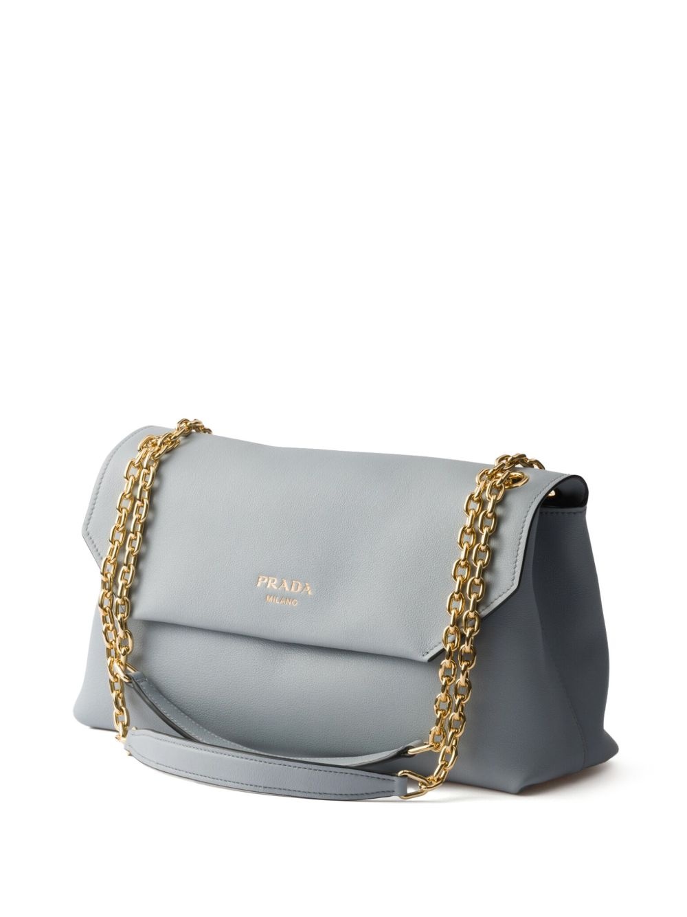 medium leather shoulder bag - 3
