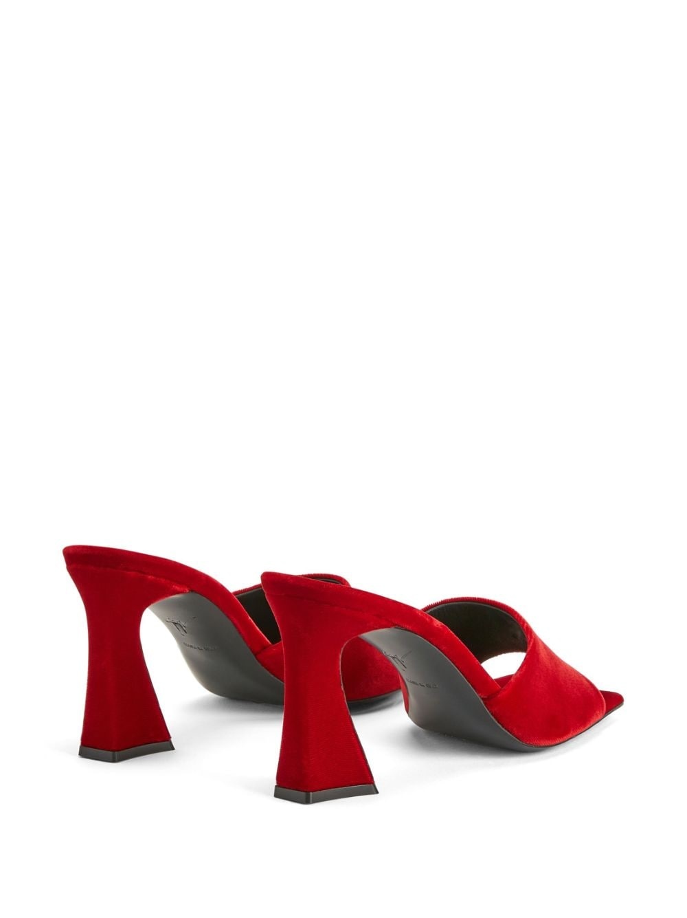 Solhene 85mm velvet sandals - 3