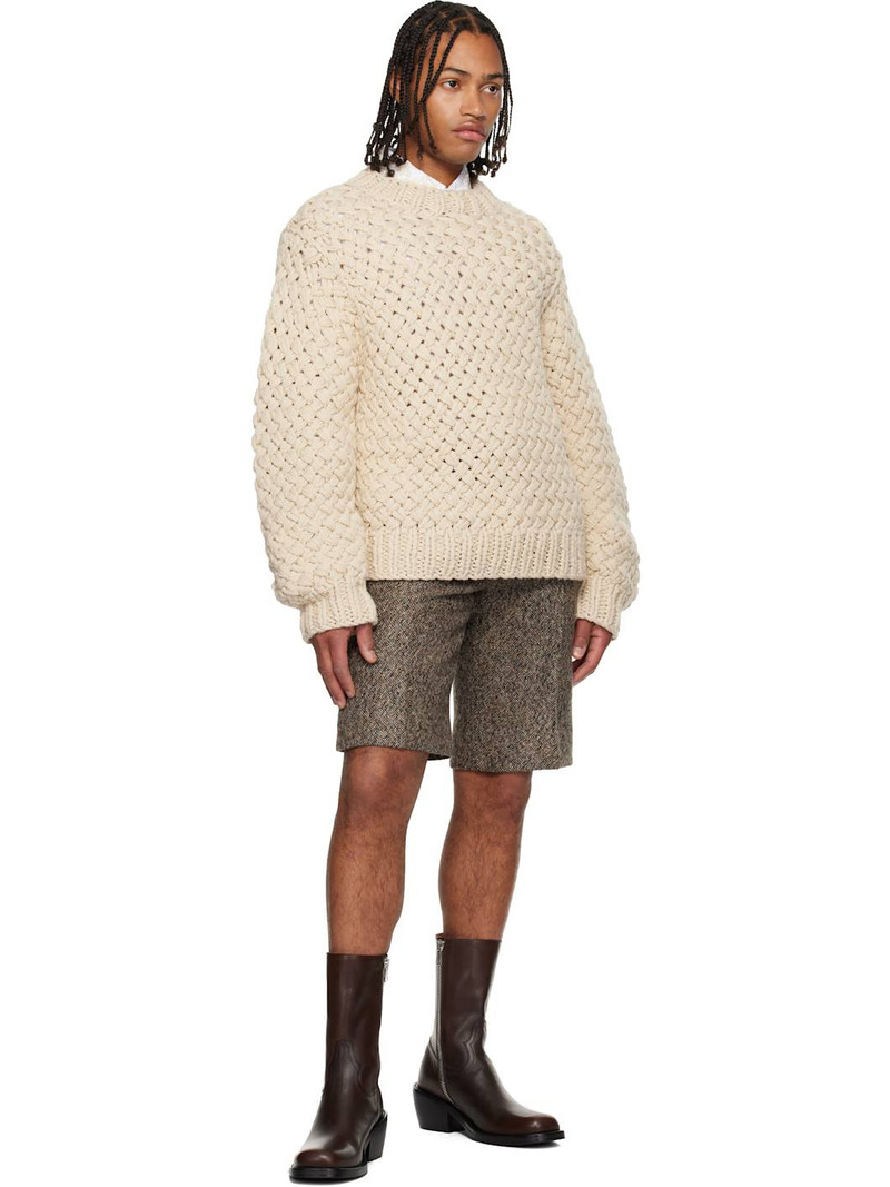 Dries Van Noten Brown Leather Boots outlook