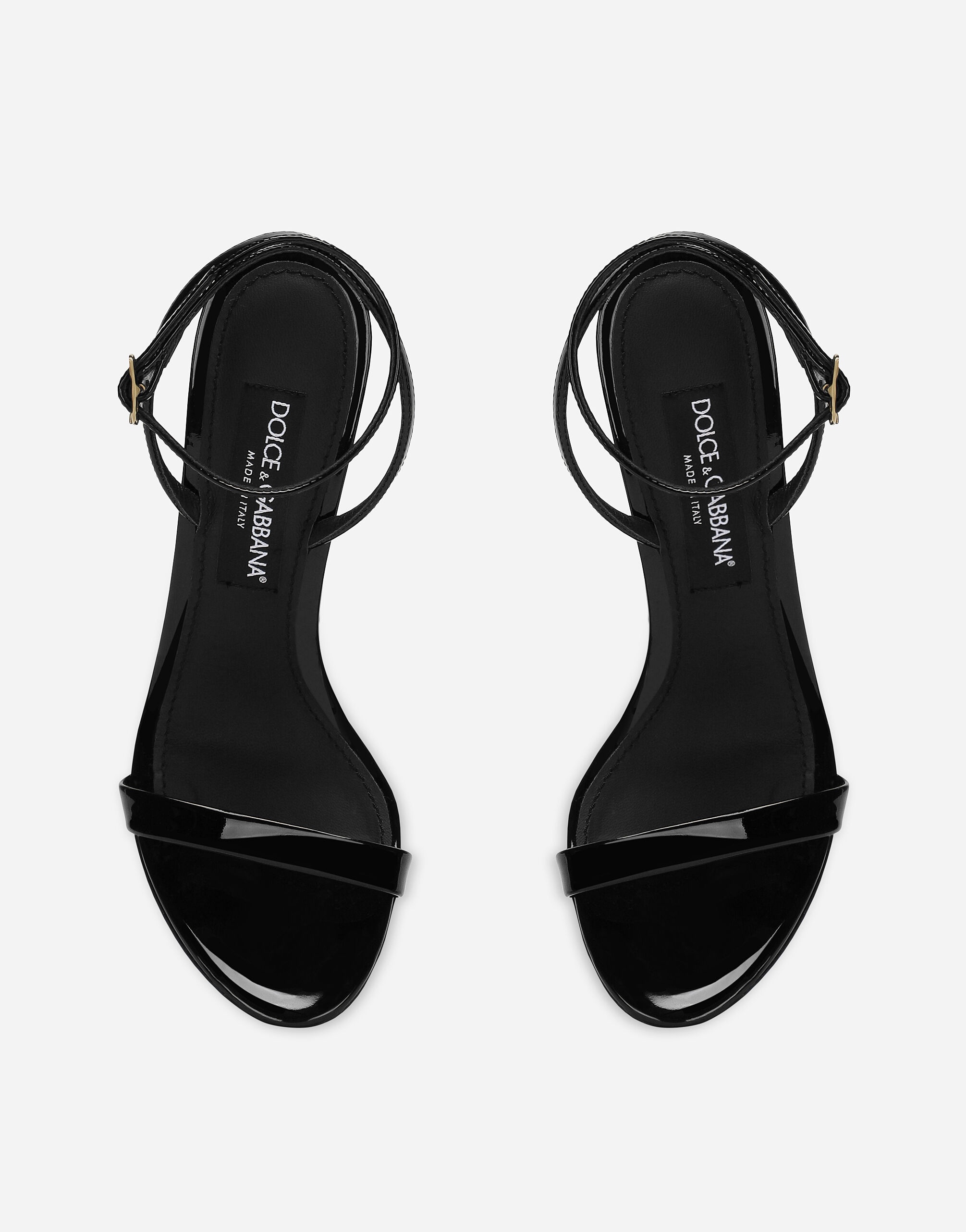 Patent leather sandals - 4