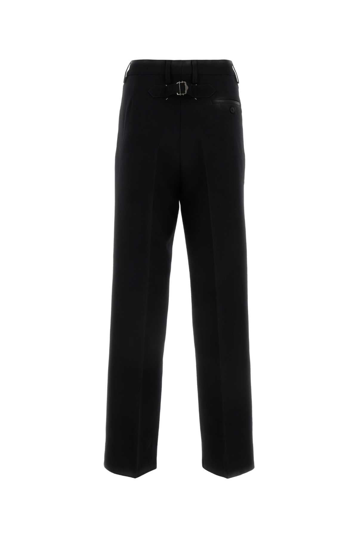 Maison Margiela Women Black Wool Pant - 2