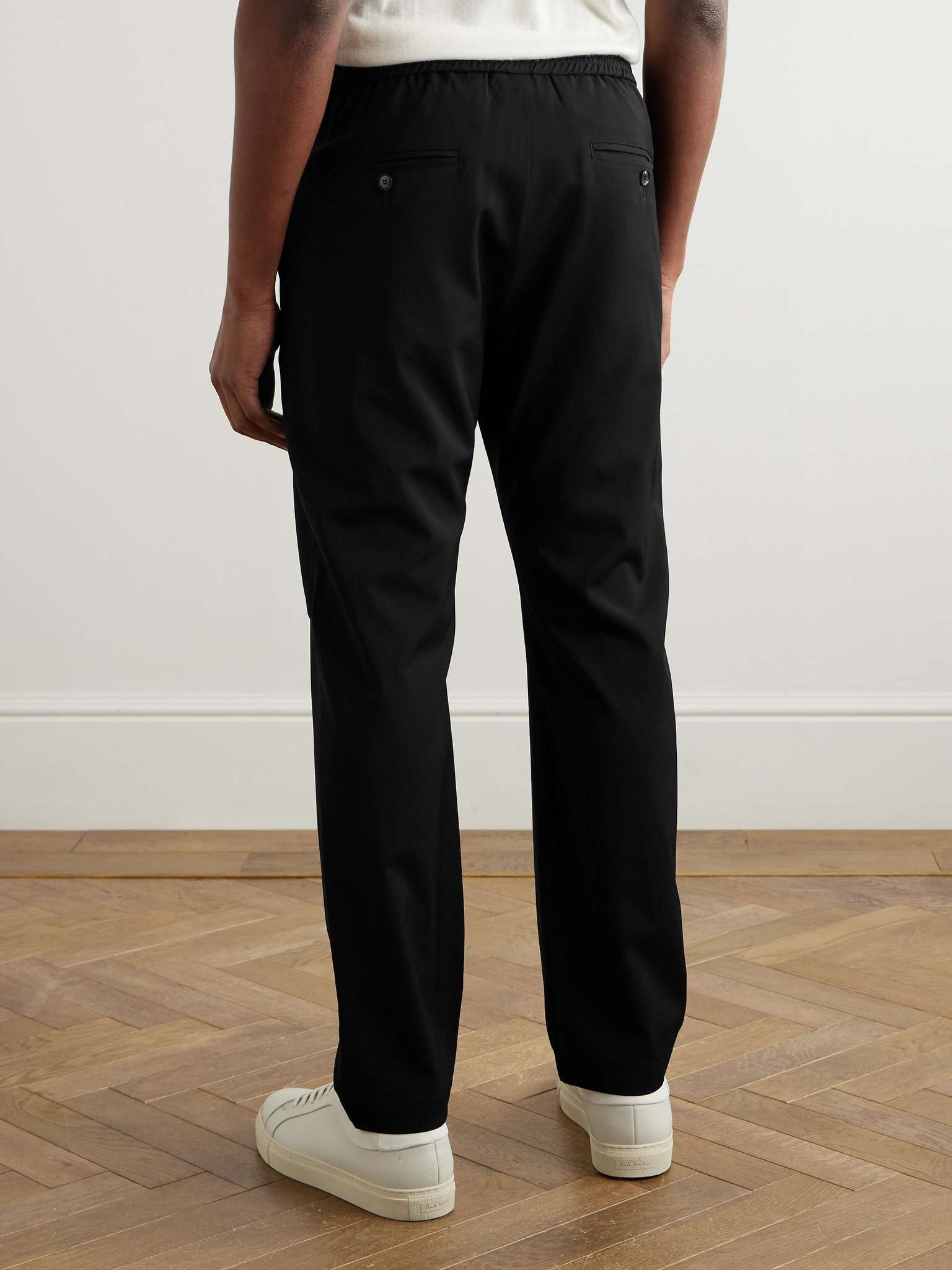 Riobarbo Tapered Tropical Virgin Wool-Crepe Trousers - 4