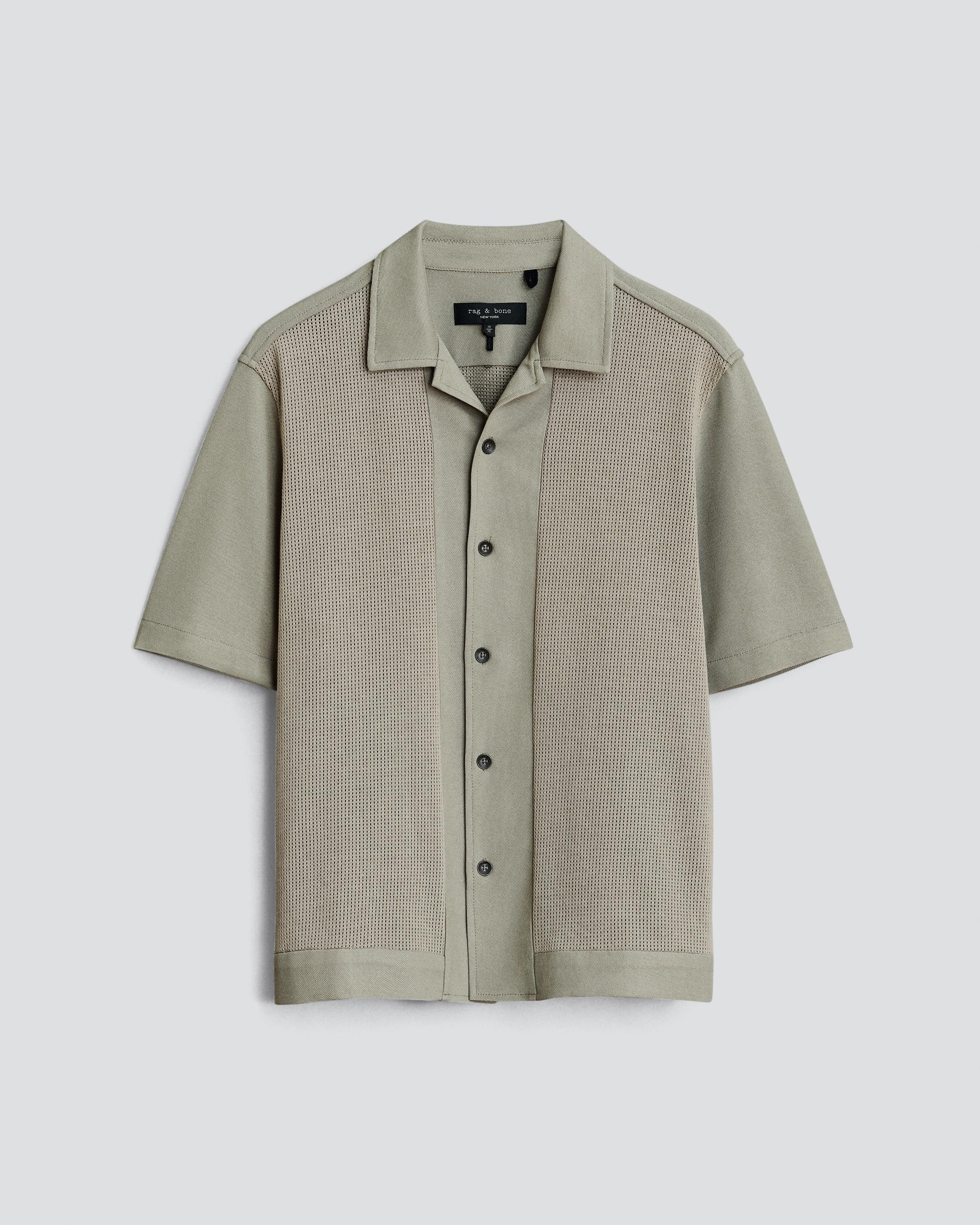 Avery Knit Mesh Shirt
Classic Fit Shirt - 1