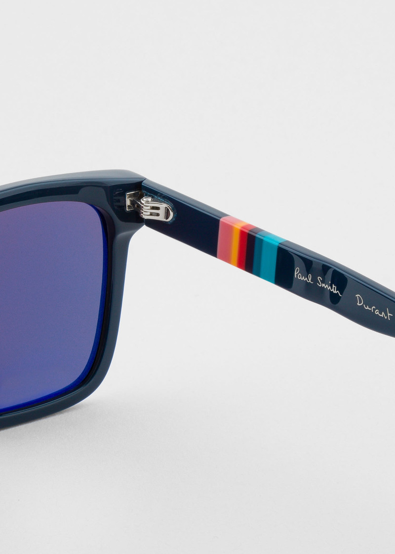 Blue 'Durant' Sunglasses 4