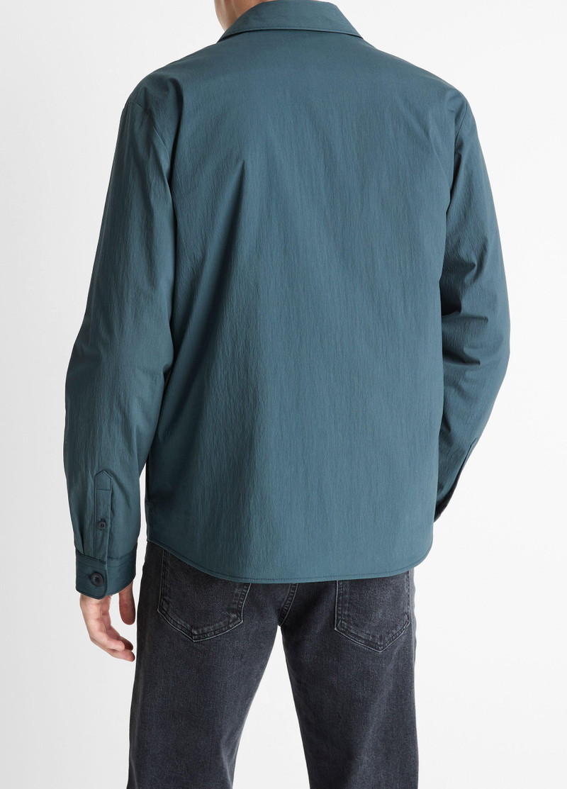Vince Insulated Tech-Cotton Shirt Jacket outlook