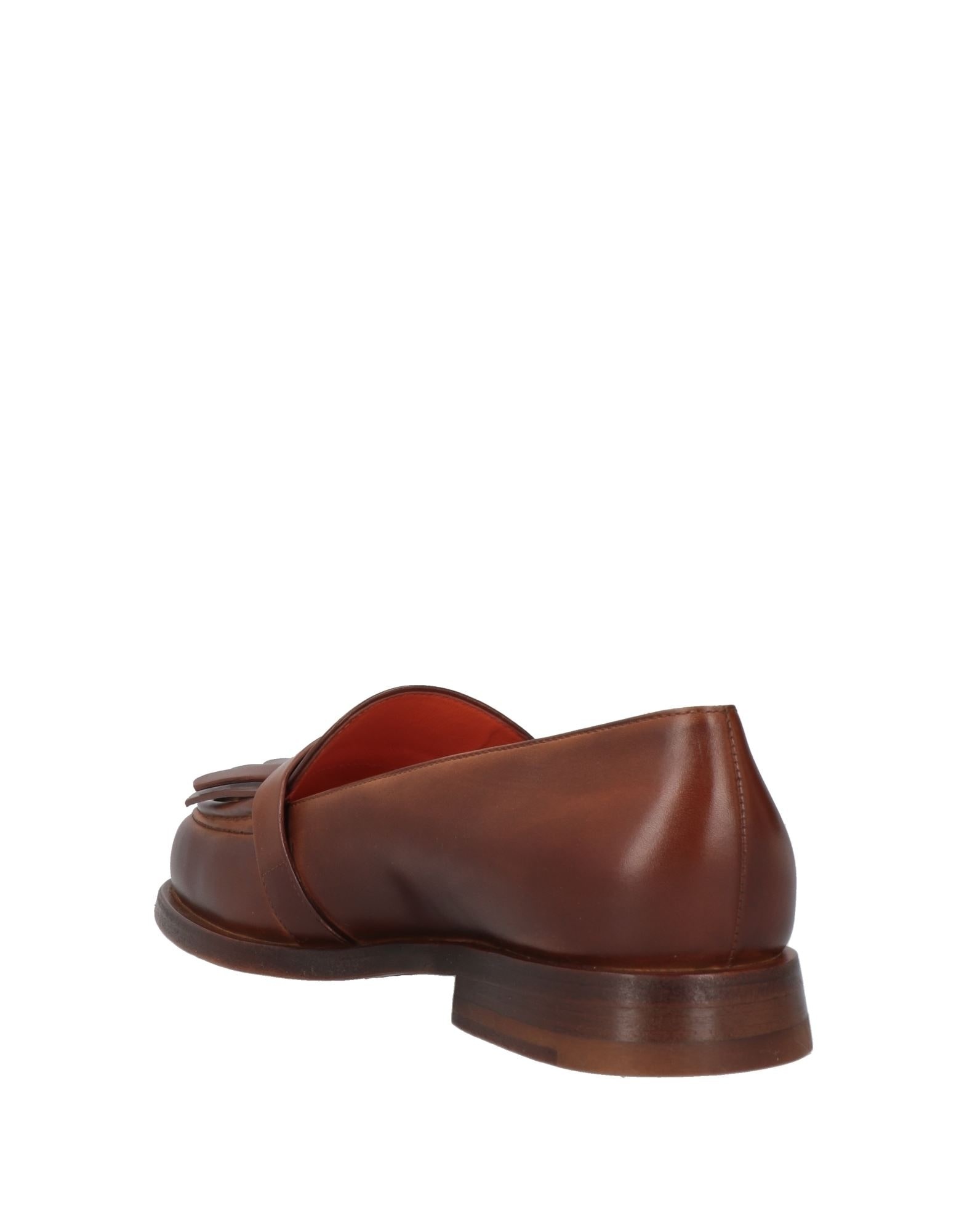 Brown Women's Loafers - 3