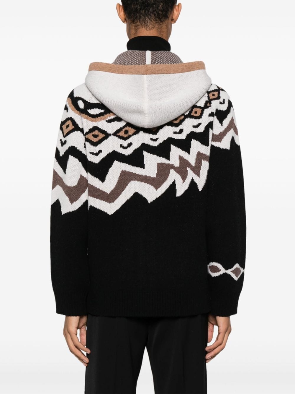 Norway knitted hoodie - 4