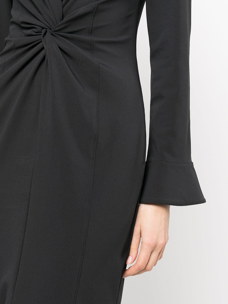 Mckenna twist midi shirt dress 5