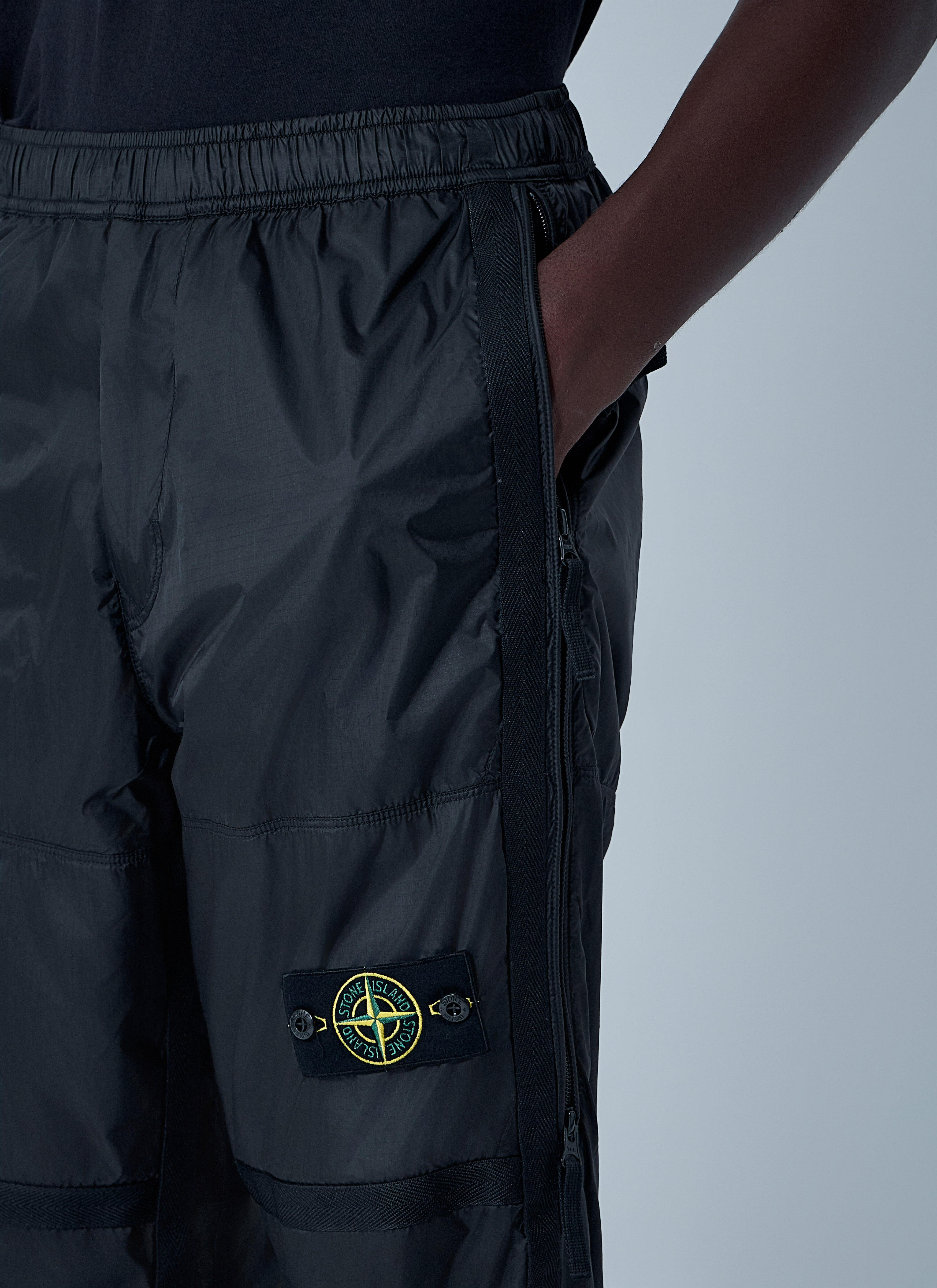 Stone Island Men Logo Patch Pants - 5
