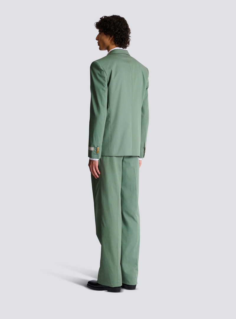 Cotton twill 2-button jacket 4