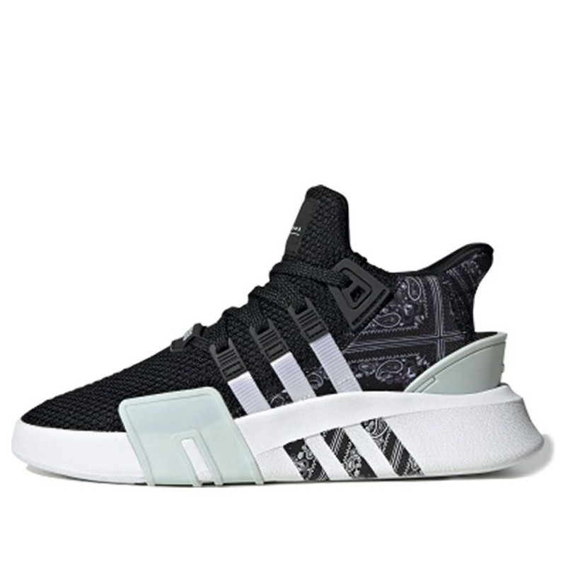 (WMNS) adidas originals EQT Bask Adv 'Black Green White' FV4536 - 1