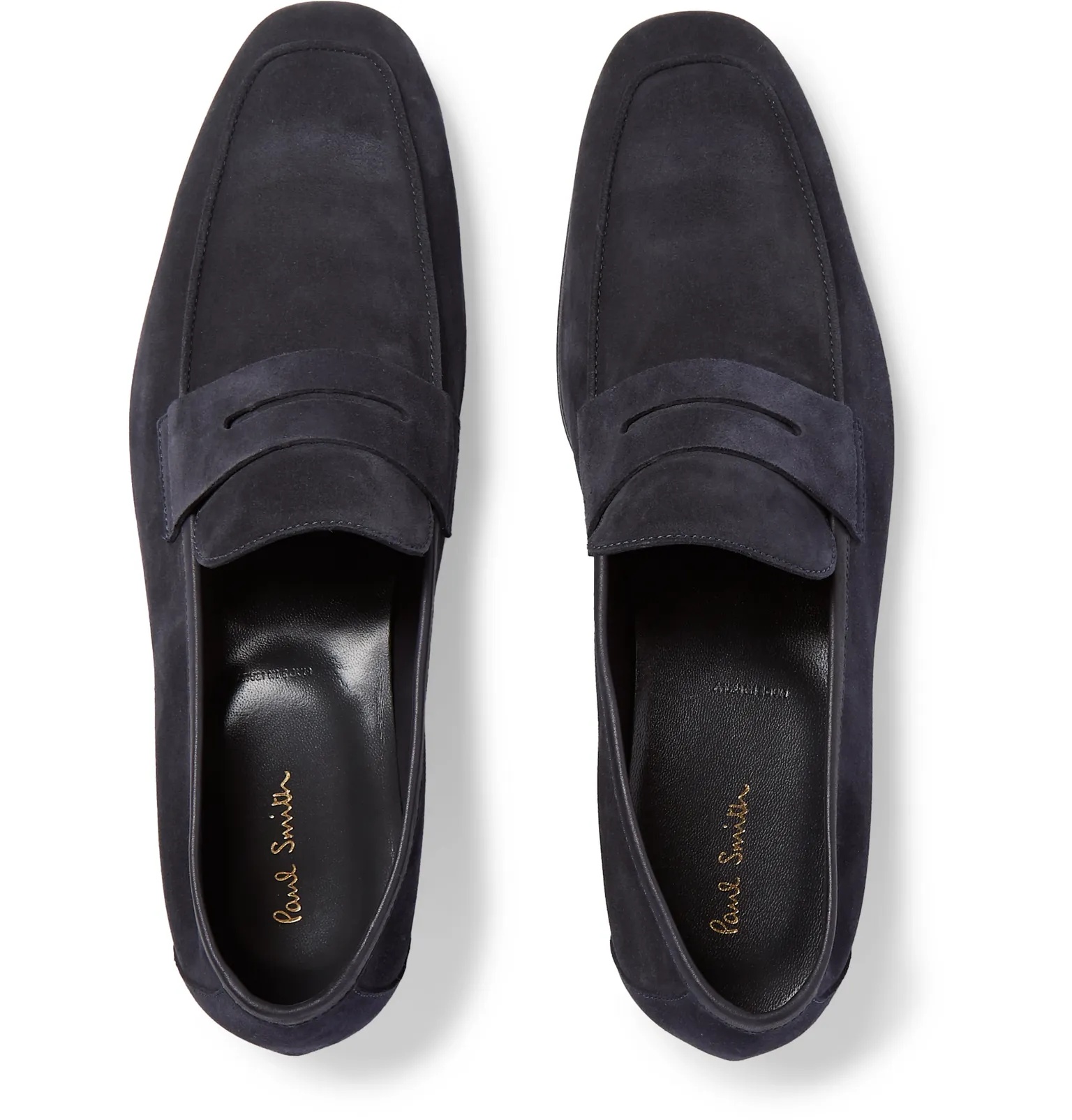 Glynn Suede Penny Loafers - 8