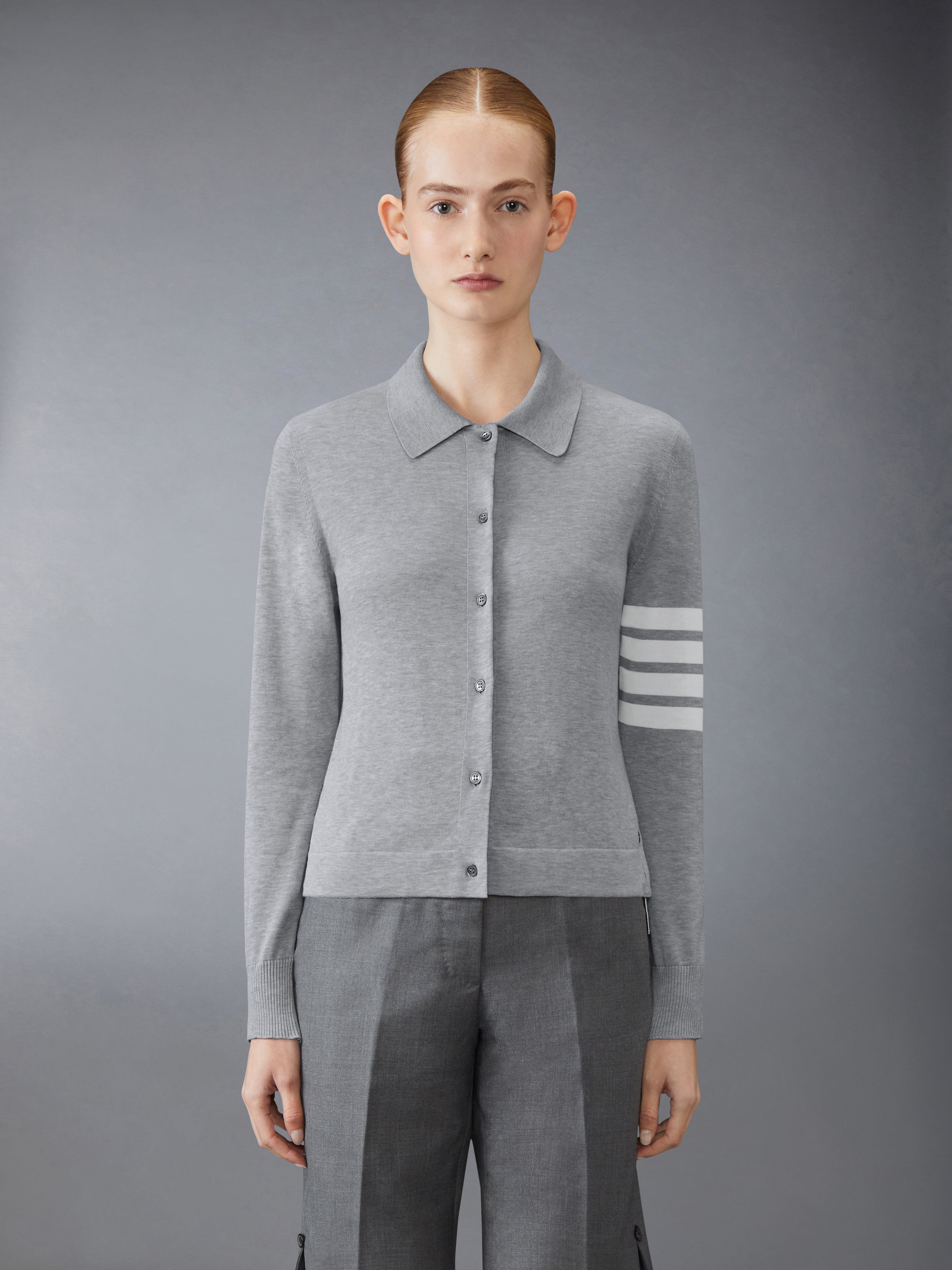 Cotton 4-Bar Shirt - 2