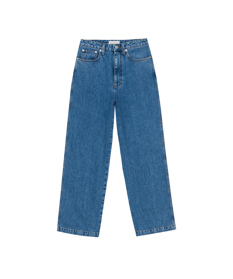 JANE - Straight leg jeans - Medium blue 1