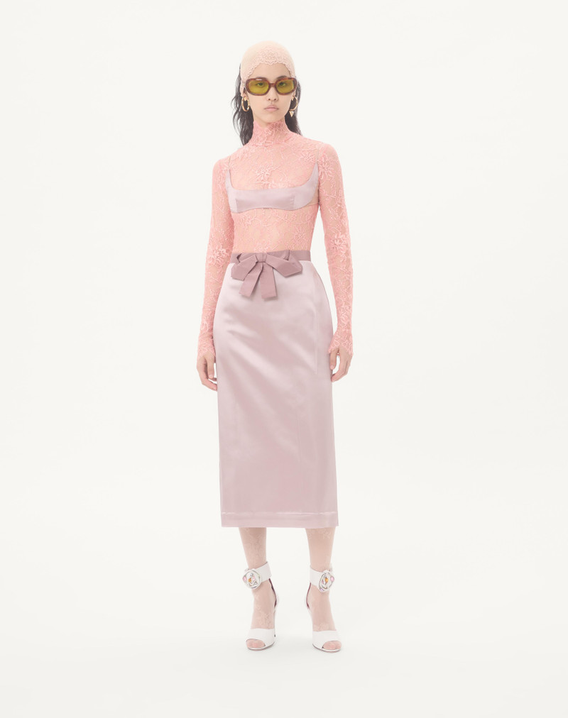 Valentino SATIN SKIRT outlook