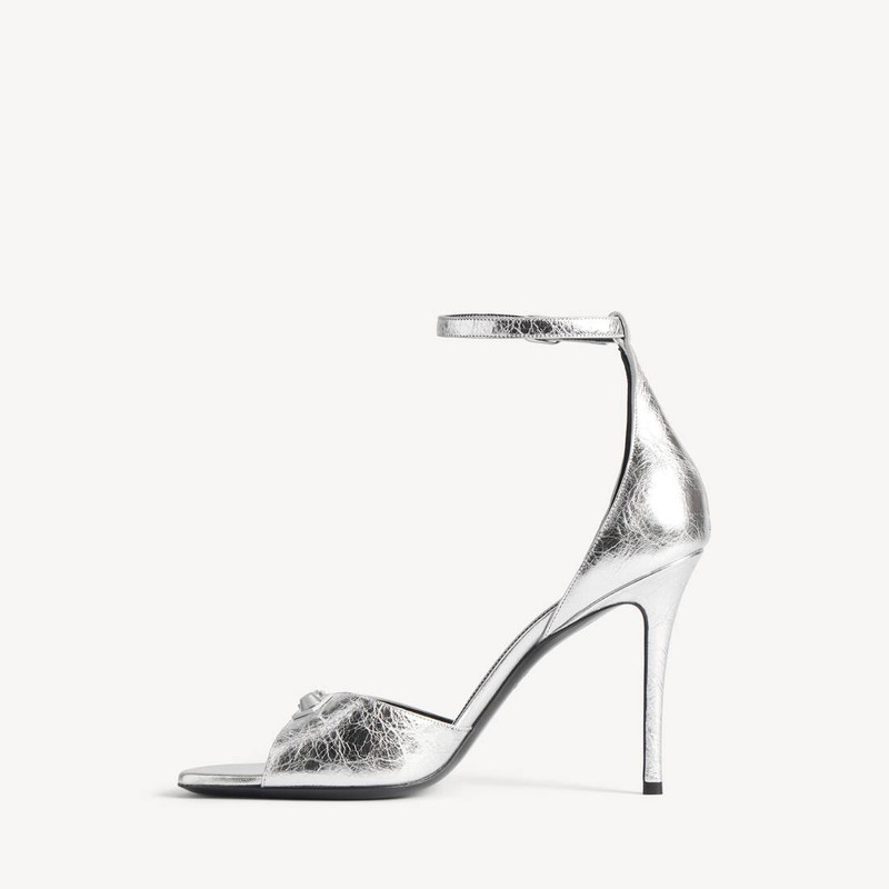 BALENCIAGA Women's City Uptown Sandal in Silver outlook