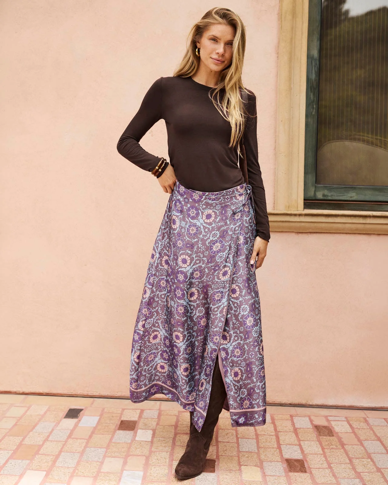 Bamboo Blend Long Sleeve Tee - 1