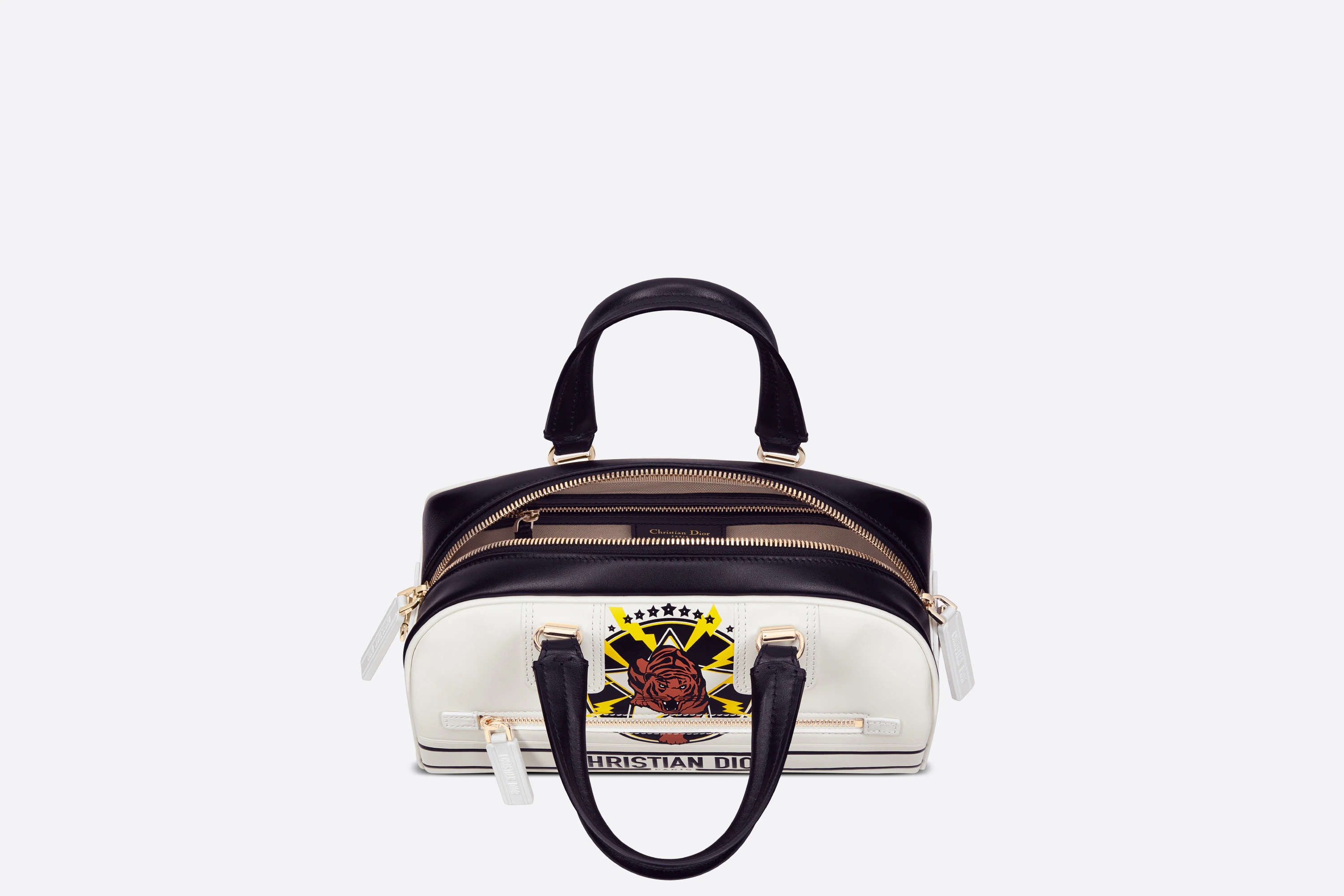 Small Dior Vibe Zip Bowling Bag - 3