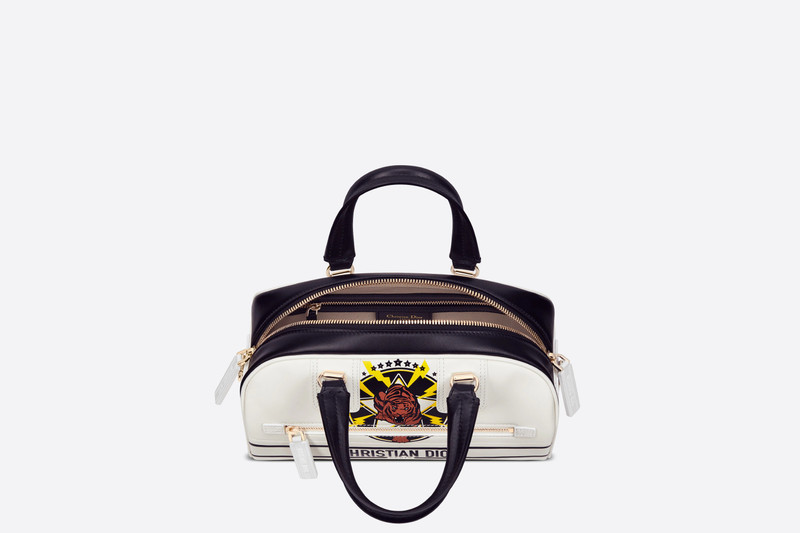 Small Dior Vibe Zip Bowling Bag 3