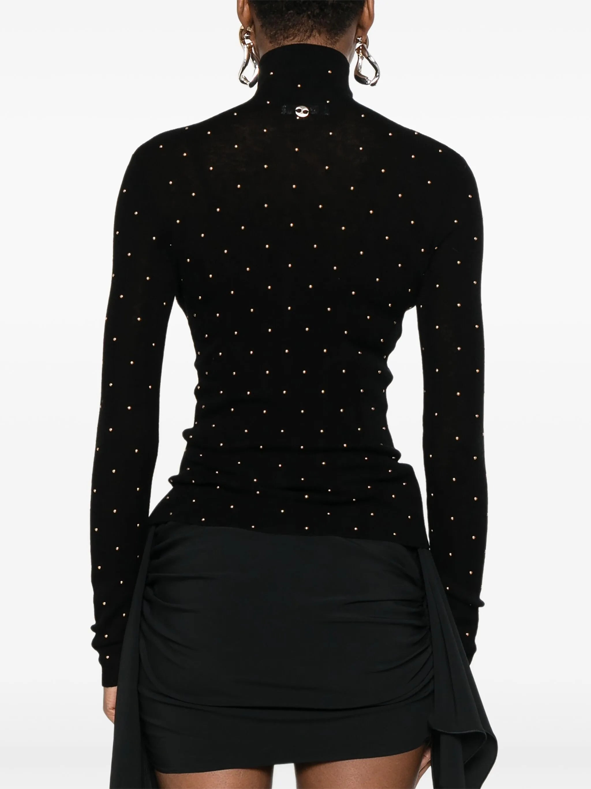 stud-embellished jumper - 4