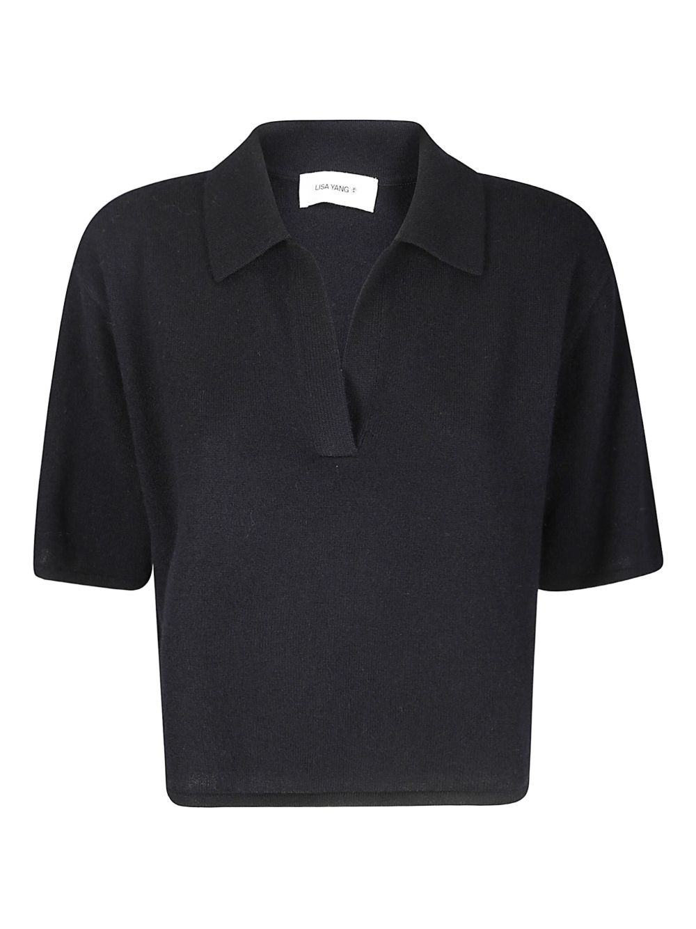 polo-neck cashmere sweater - 1