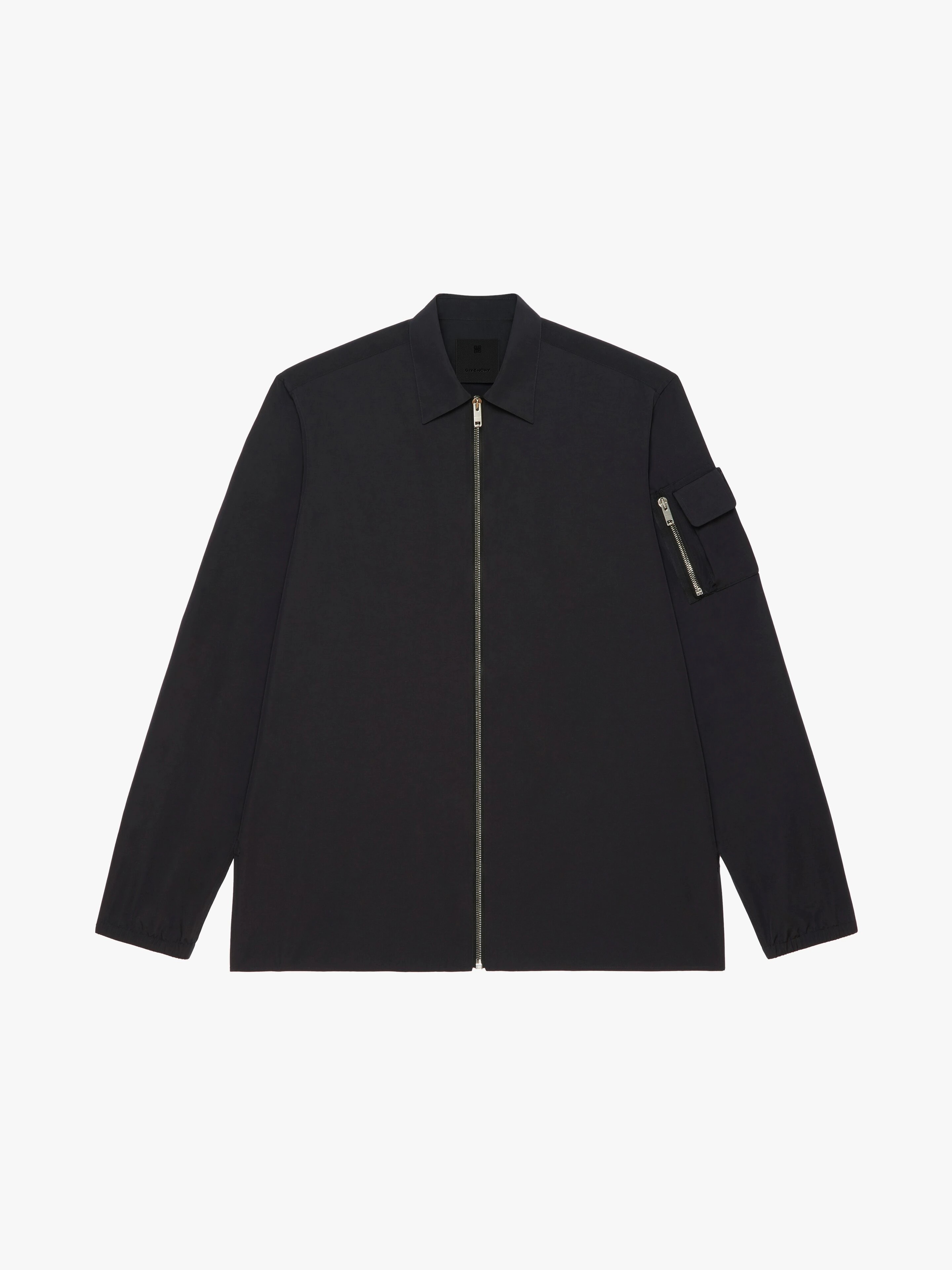 MULTIPOCKETS SHIRT IN TECHNICAL COTTON - 1