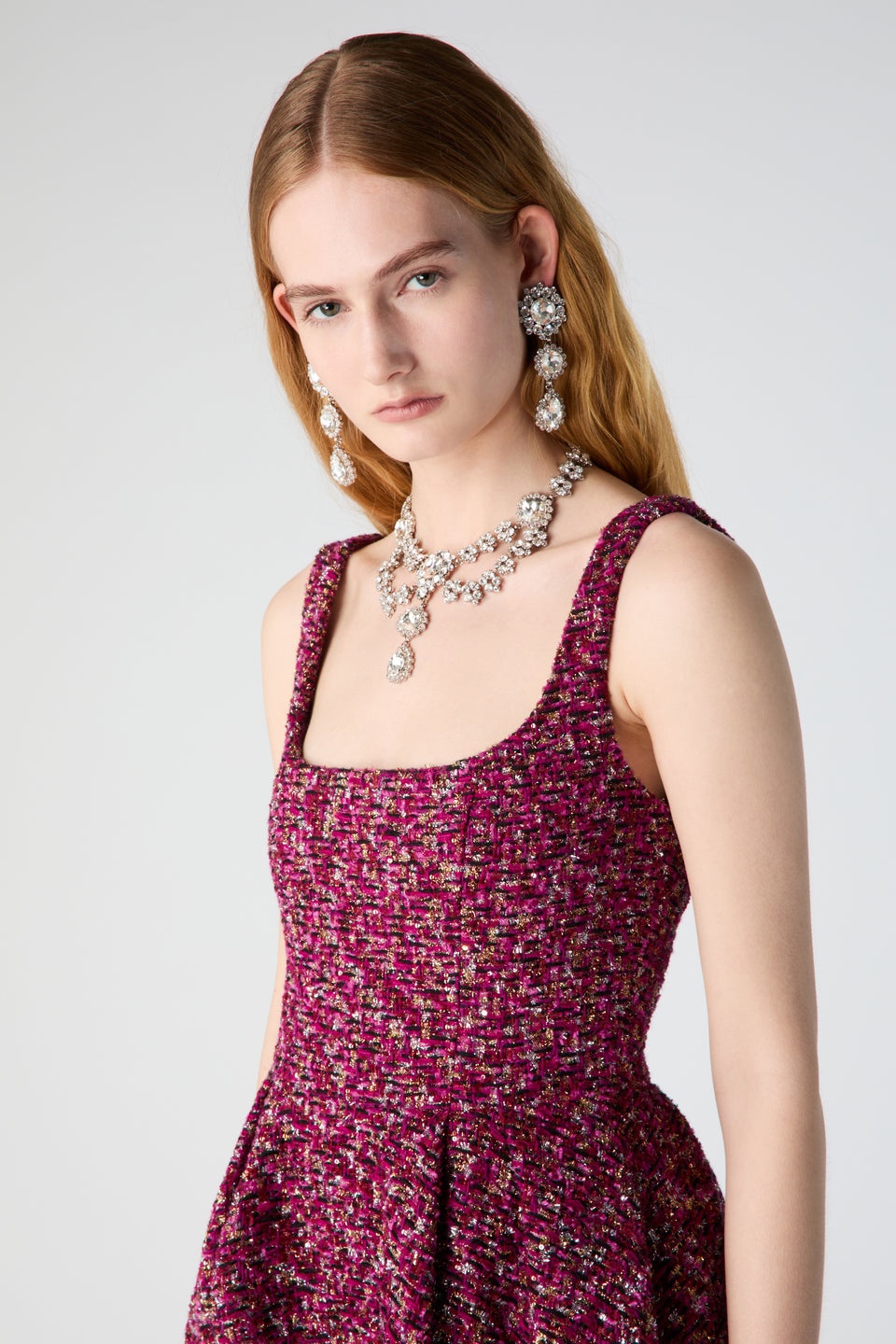 SEQUIN TWEED DRESS - 6