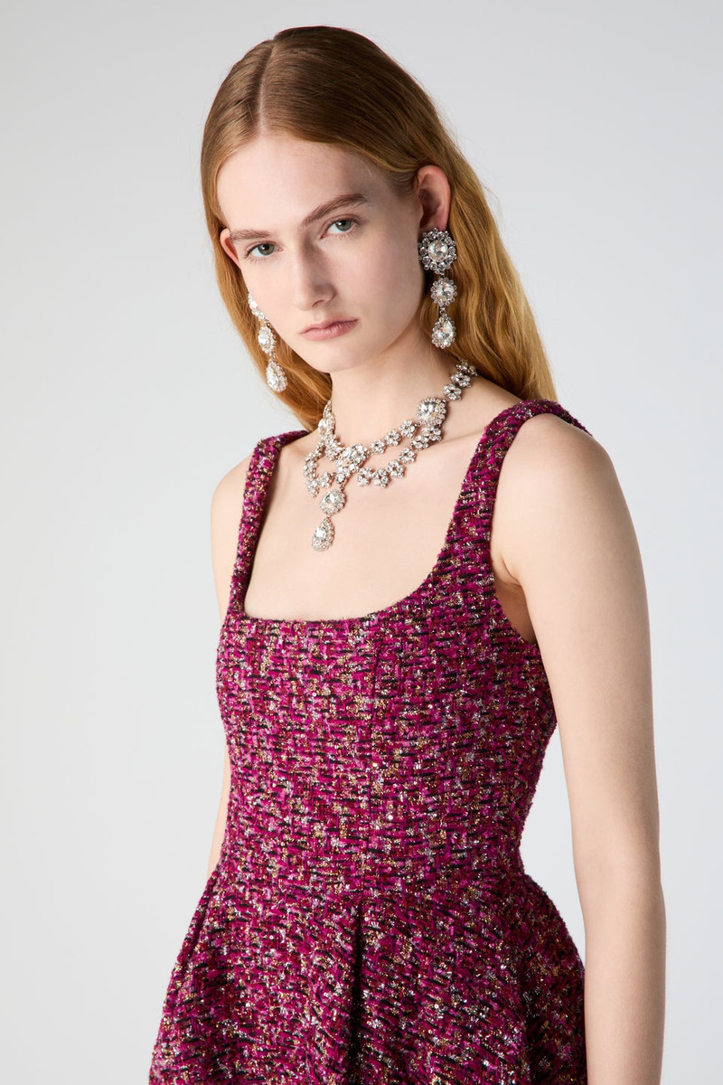 SEQUIN TWEED DRESS 6