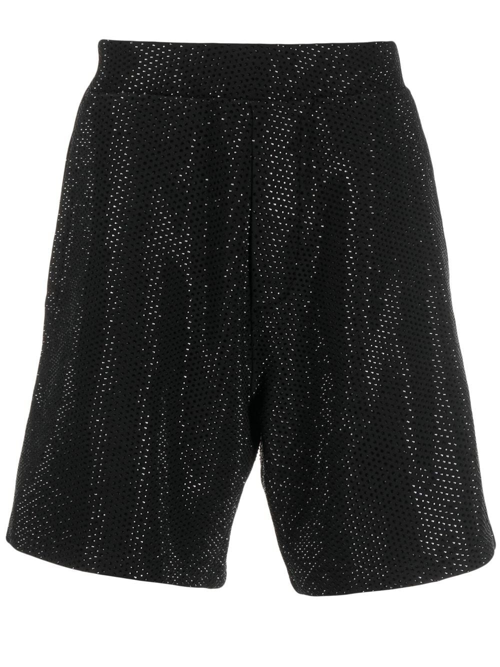 rhinestone-embellished Bermuda shorts - 1