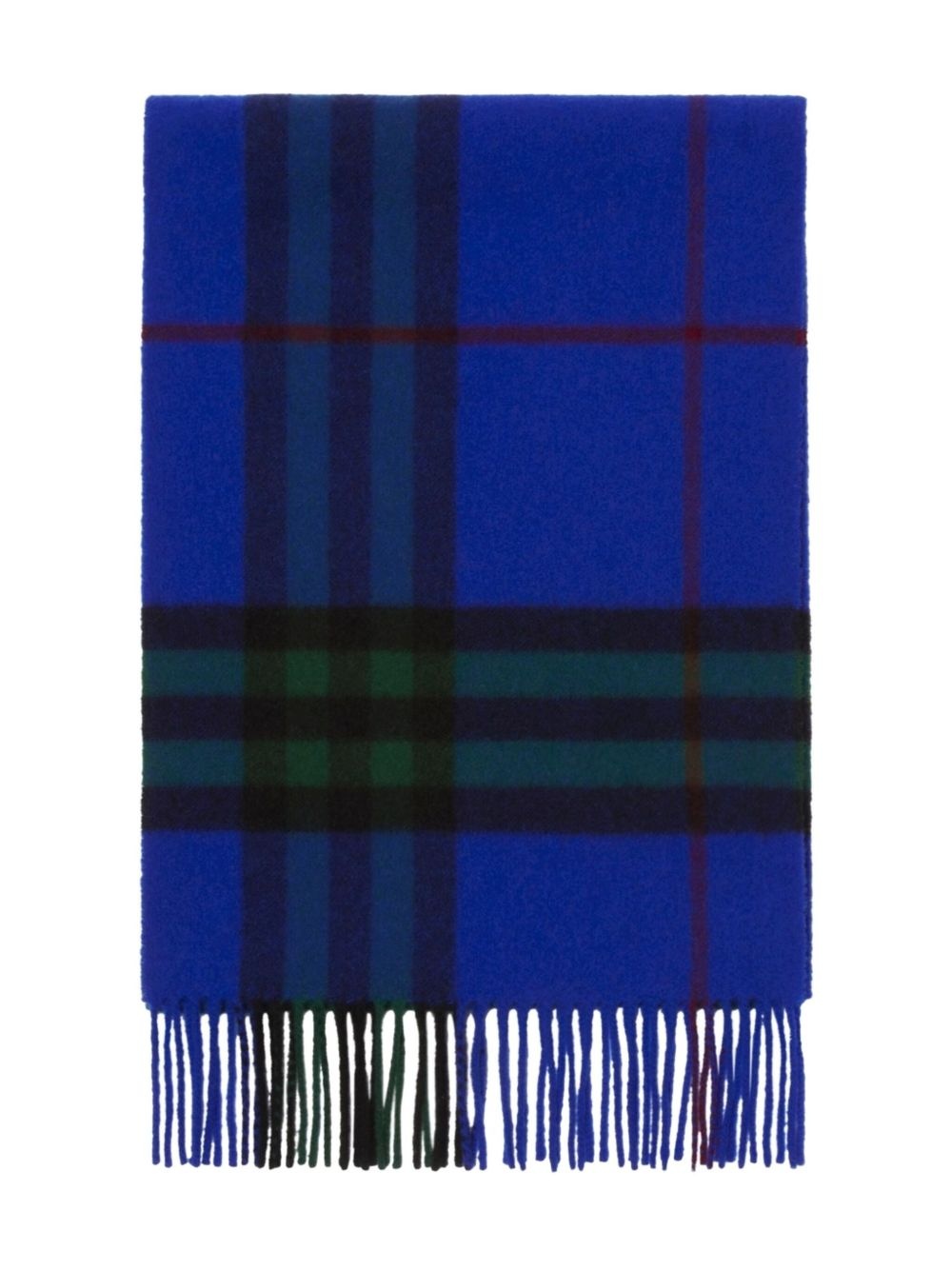 checked cashmere scarf - 2