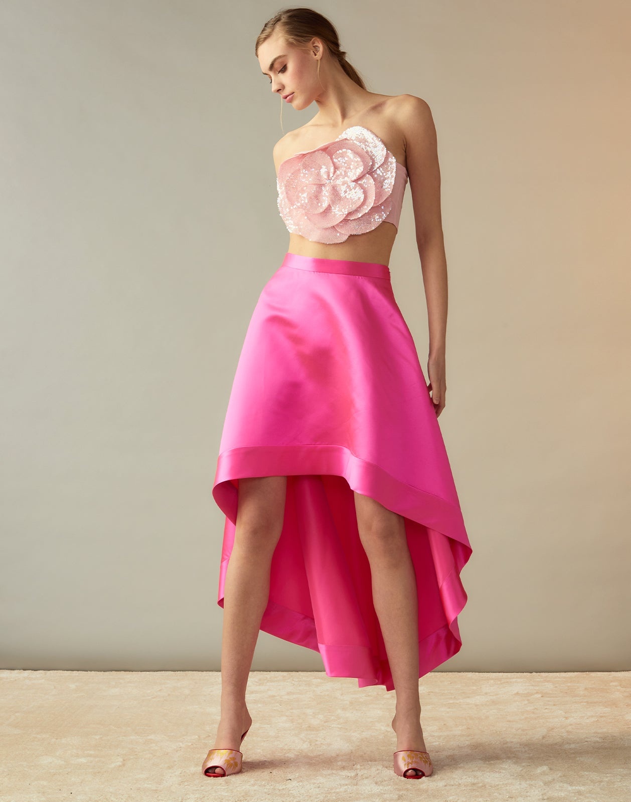 Livia Satin Skirt - 5