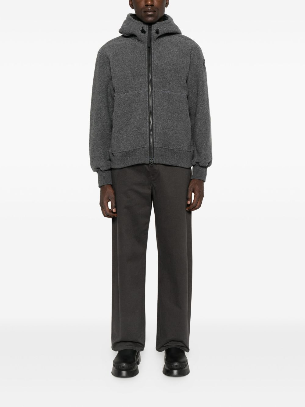 hooded bomber jacket - 2