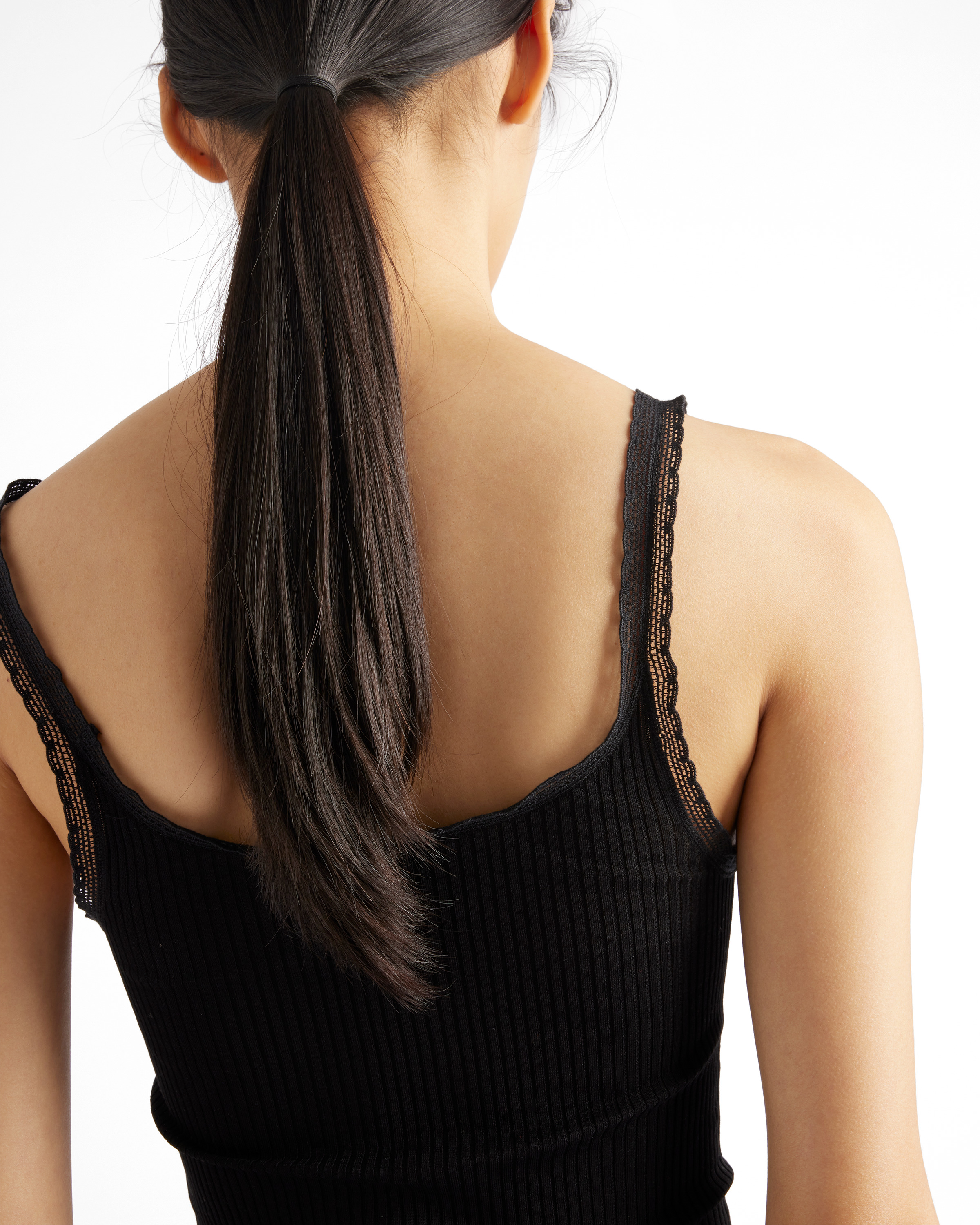 Ribbed cotton top - 6