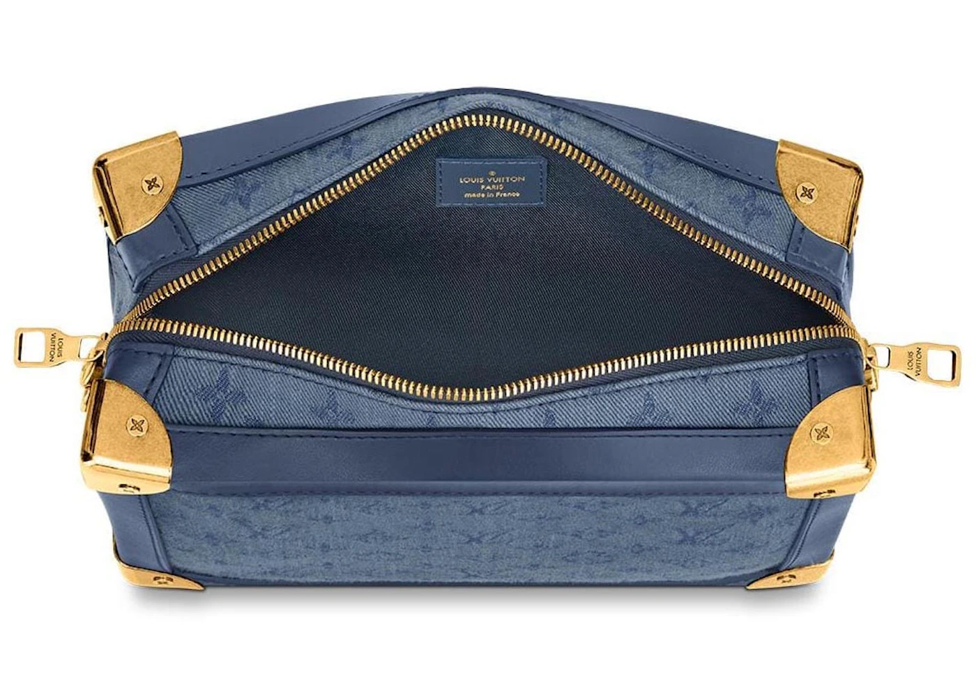 Louis Vuitton Soft Trunk Monogram Denim Blue - 3