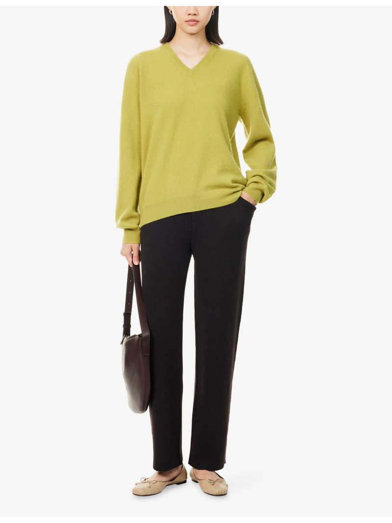 FRENCKENBERGER Mini V-Neck Cashmere Jumper outlook