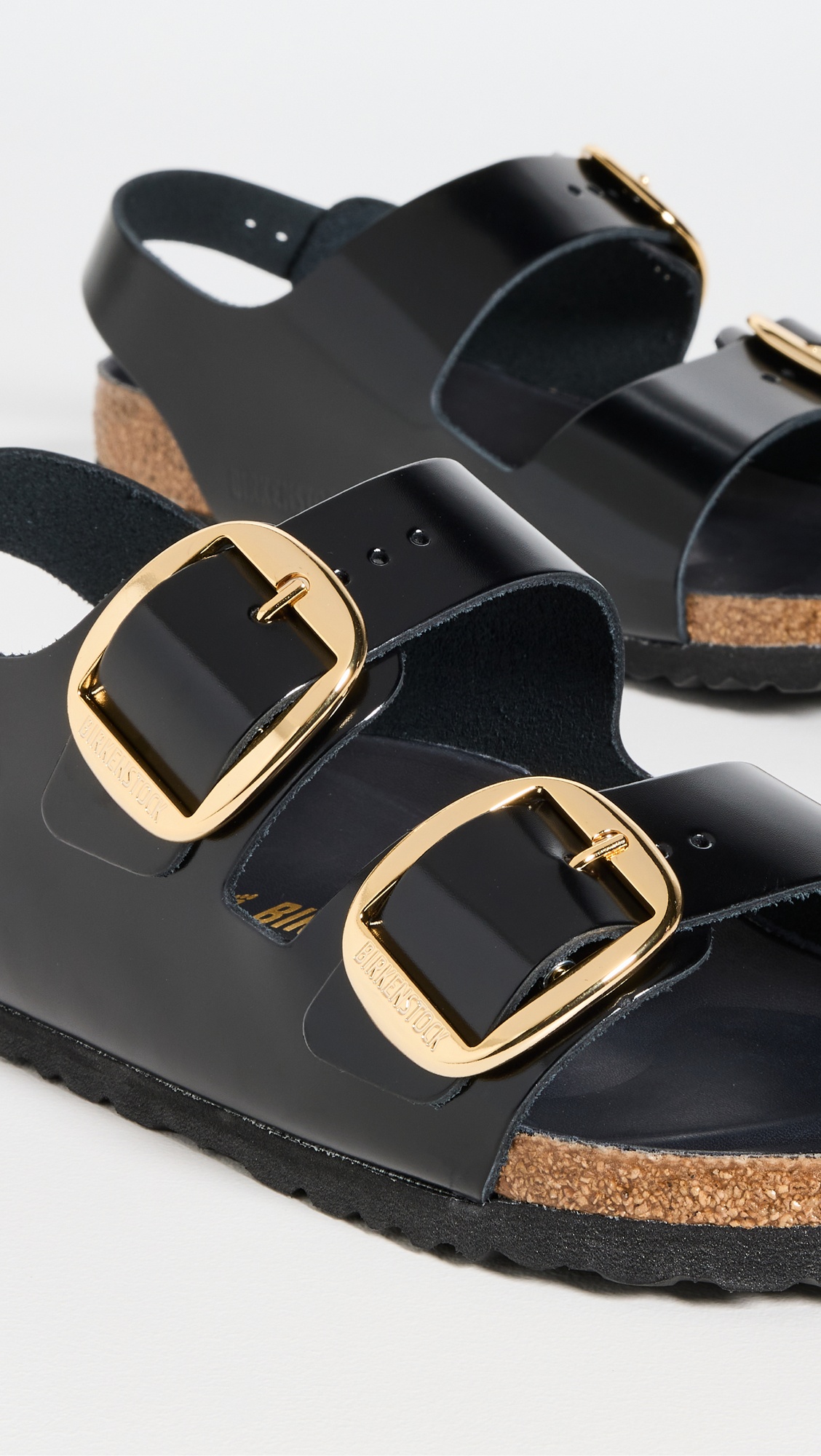 Milano Big Buckle Sandals - 5