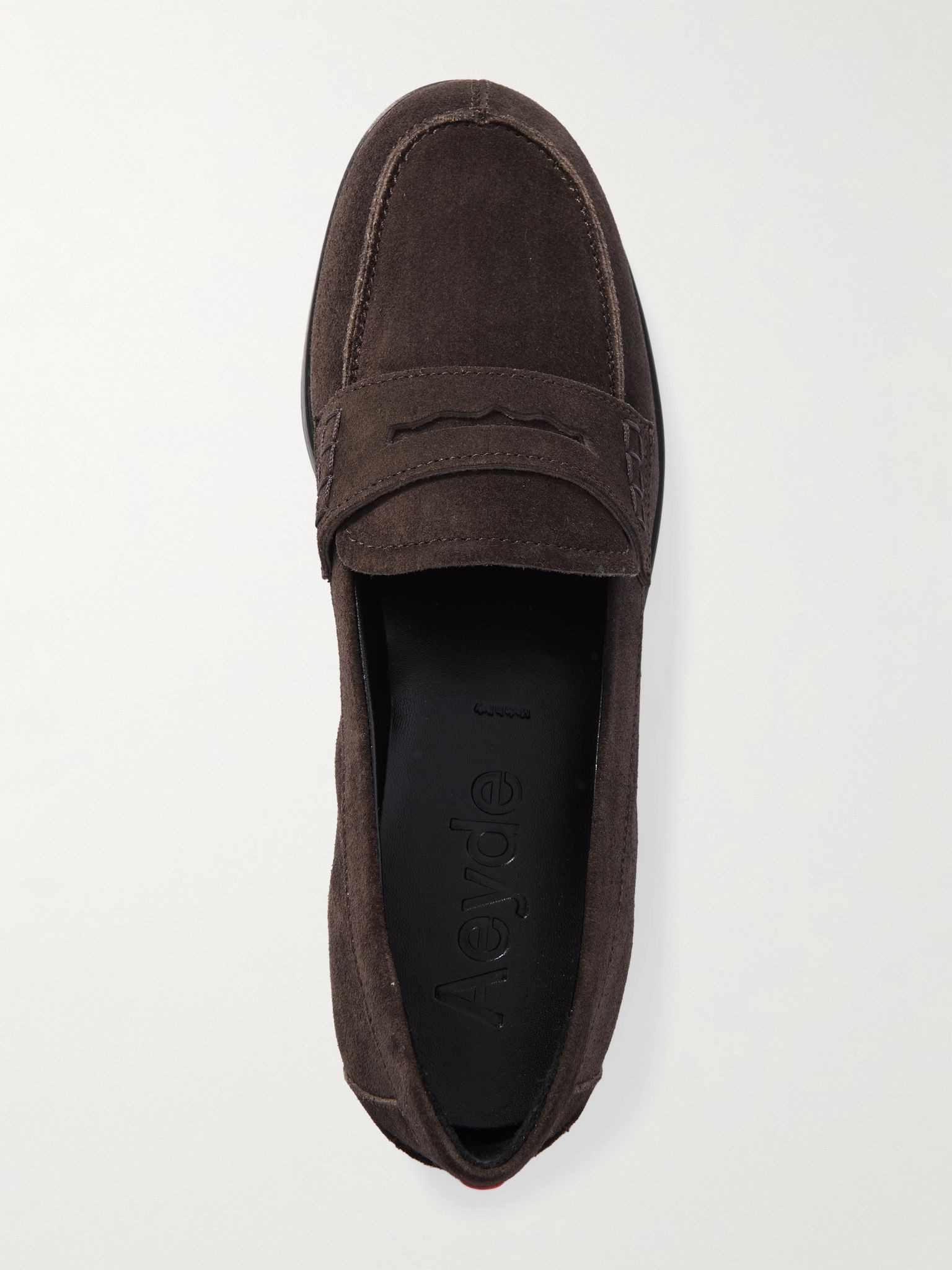 Oscar suede loafers Brown - 5