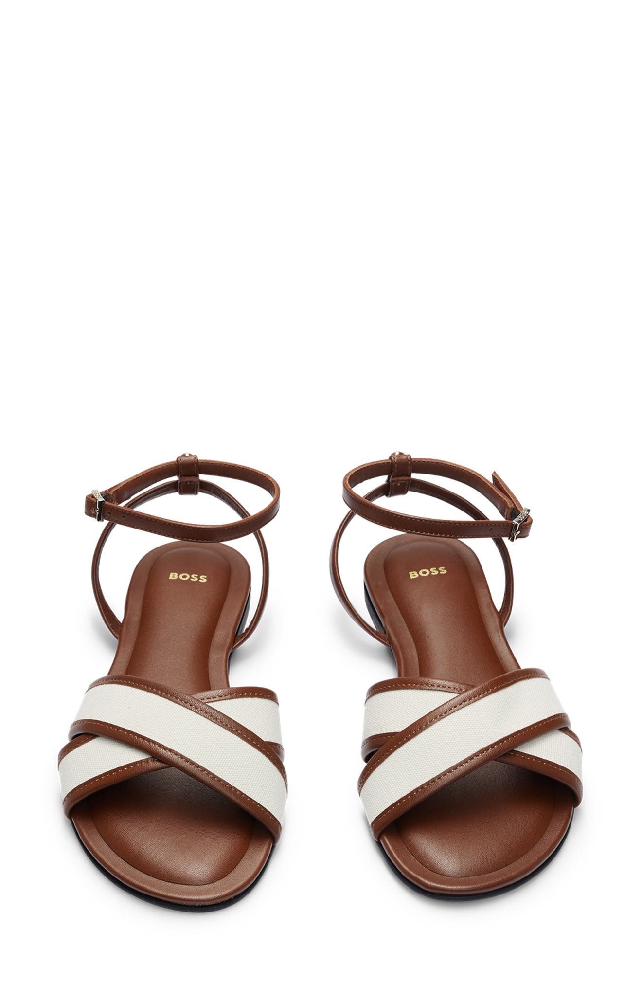 BOSS Millie Sandal in Rust at Nordstrom - 4