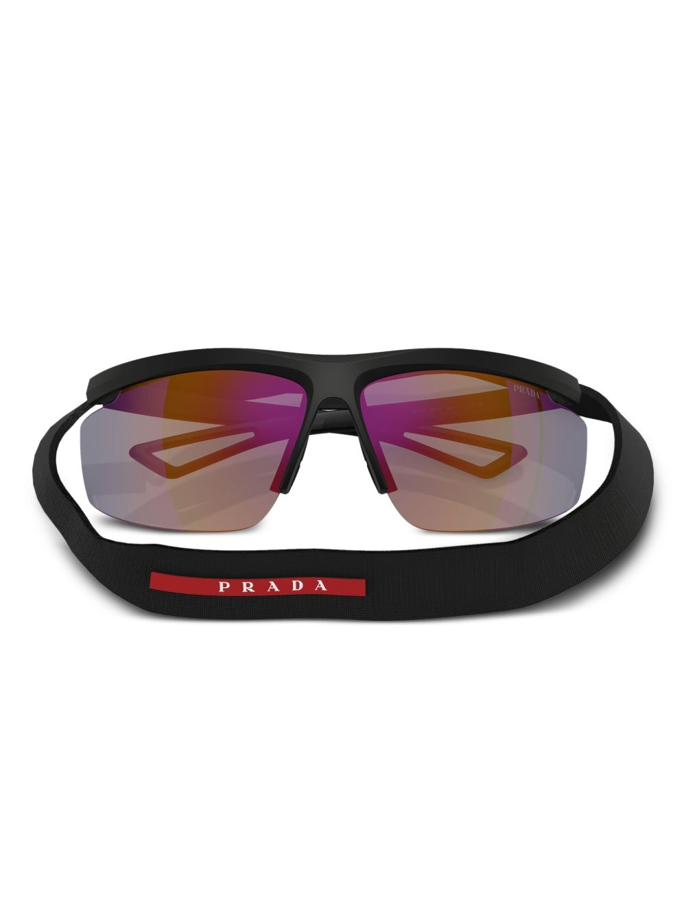 shield-frame sunglasses - 3