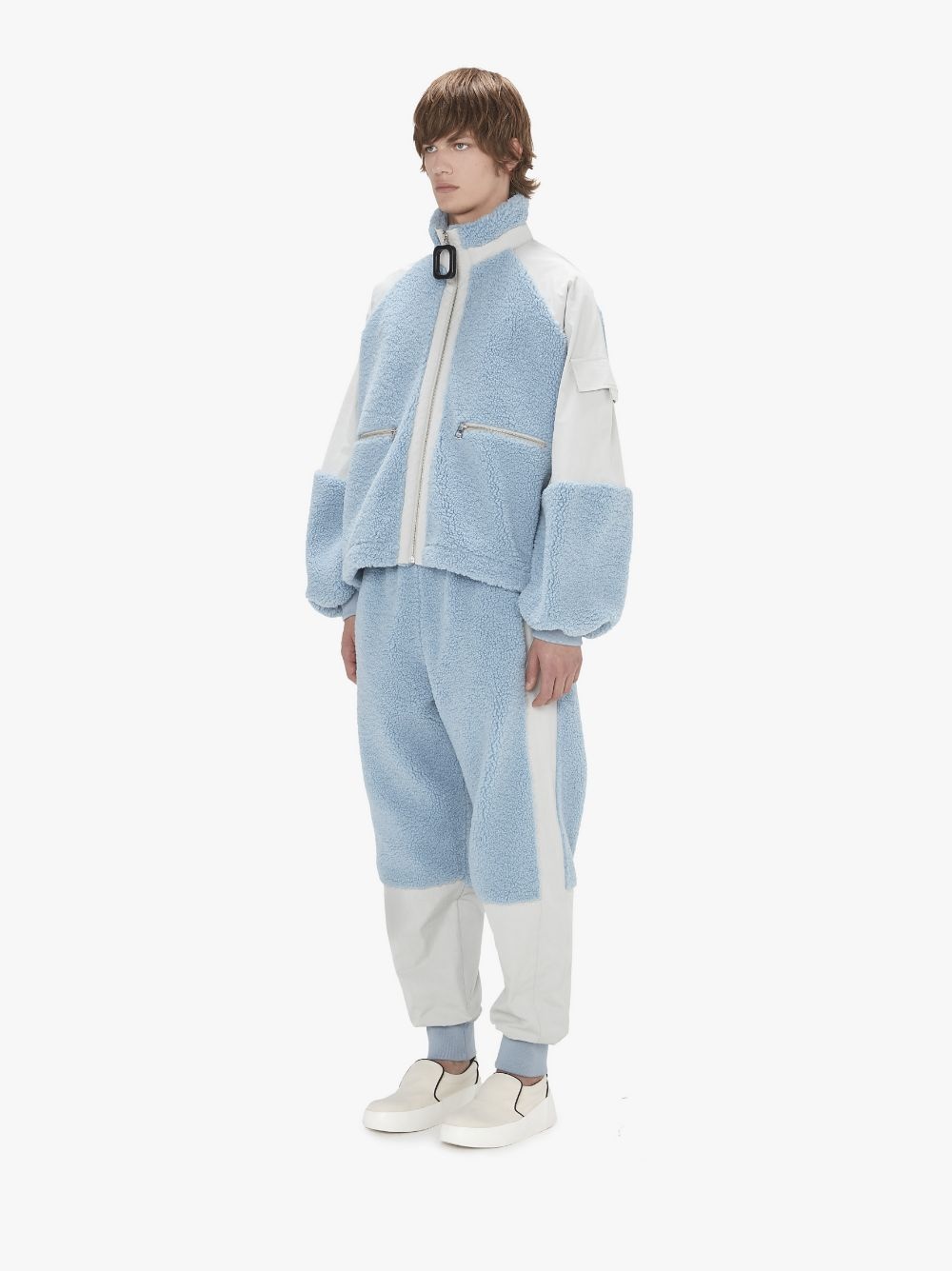 COLOUR BLOCK TRACK PANTS - 4