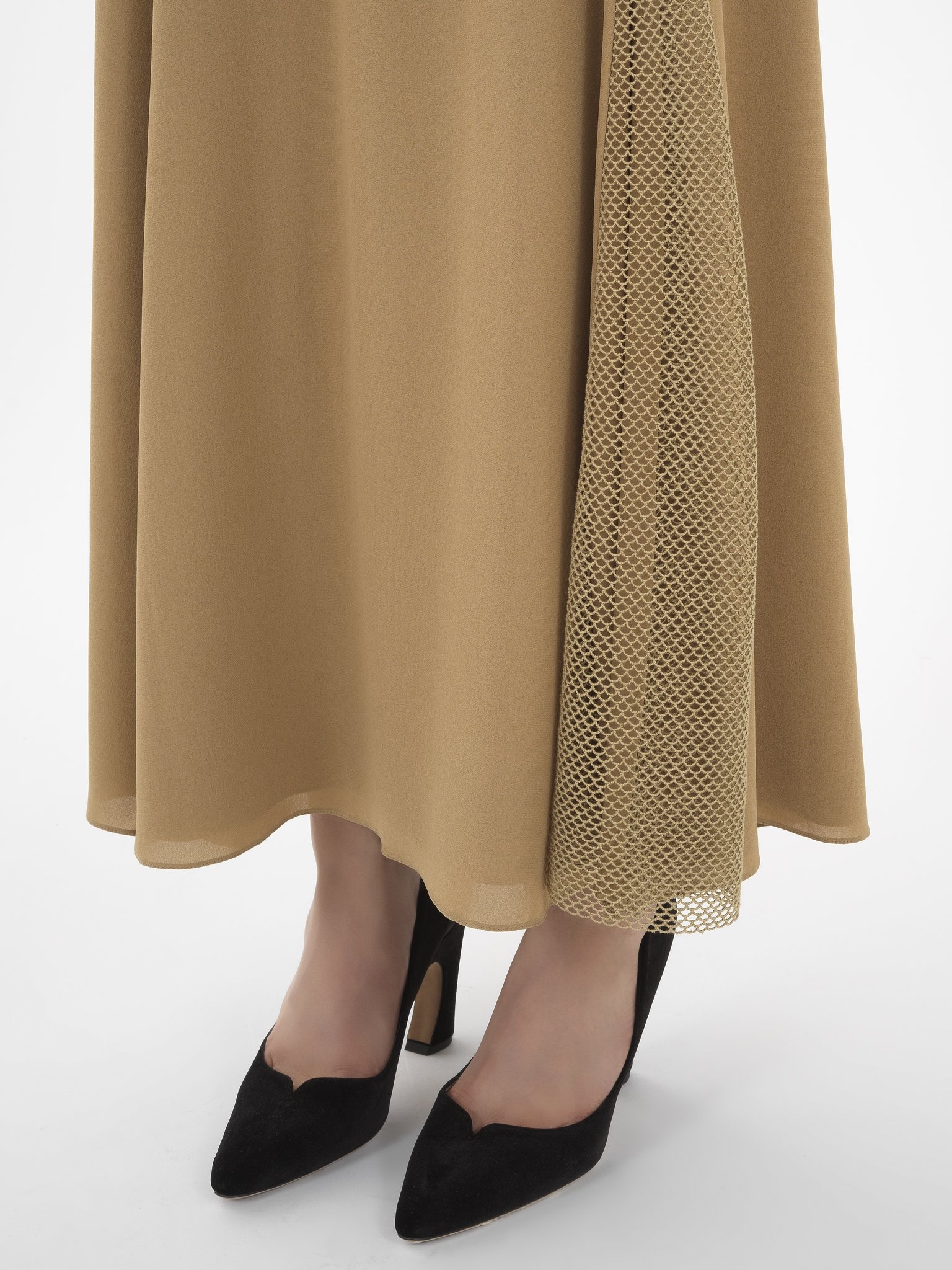 FLARED LONG SKIRT - 6