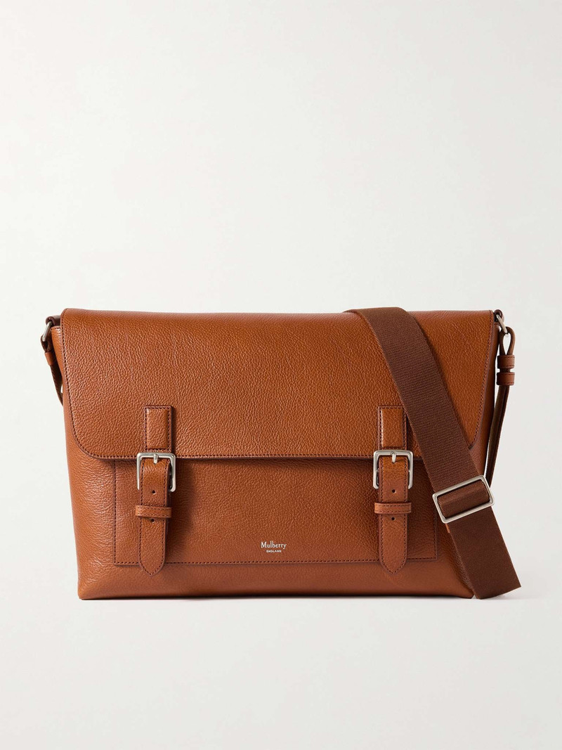 Chiltern Full-Grain Oak Legacy NVT Leather Messenger Bag - 1