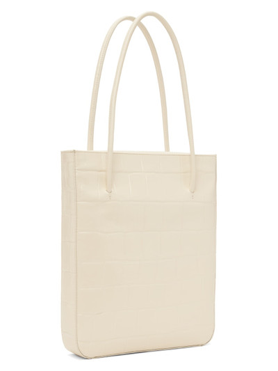 BY FAR SSENSE Work Capsule – Off-White Script Tote outlook