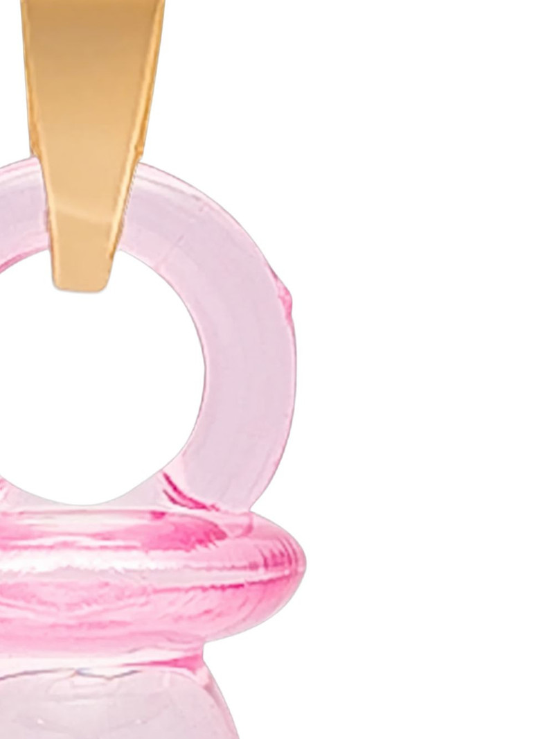 CRYSTAL HAZE Pacifier pendant necklace outlook