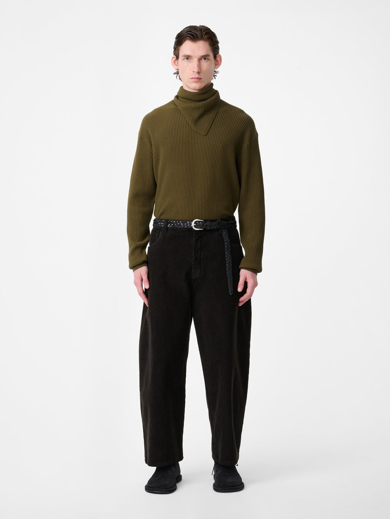 Paolo Corduroy Wide Leg Pant 2